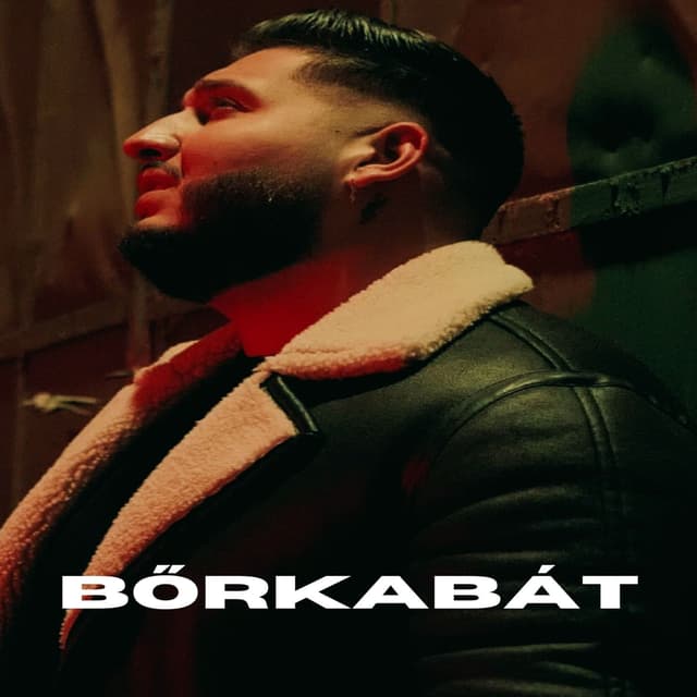 Album cover art for Bőrkabát