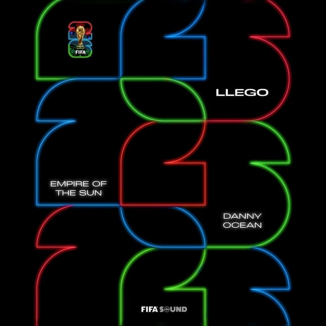 Album cover art for Llego (FIFA World Cup 2026™)