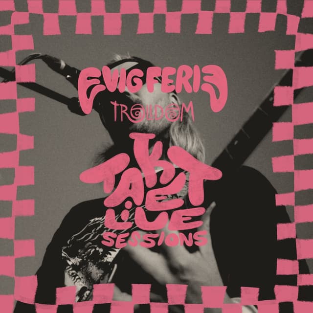 Album cover art for Live på taket