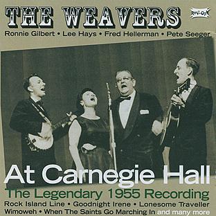 Album cover art for The Weavers At Carnegie Hall