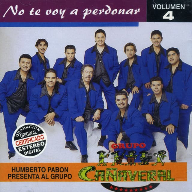 Album cover art for No Te Voy A Perdonar, Volumen 4