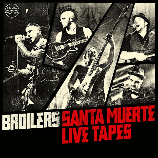 Album cover art for Santa Muerte Live Tapes