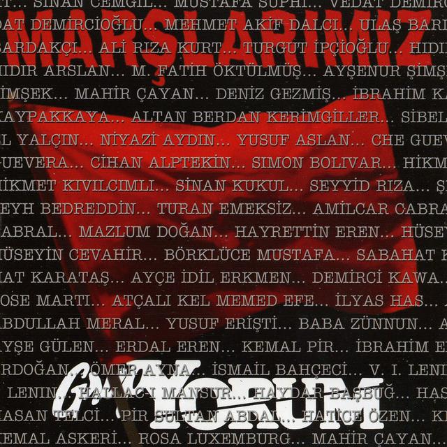 Album cover art for Marşlarımız