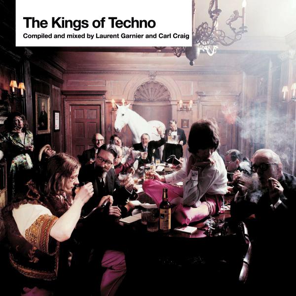 Album cover art for The Kings of Techno