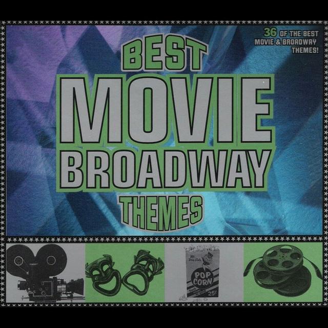 Album cover art for Best Movie Broadway Themes