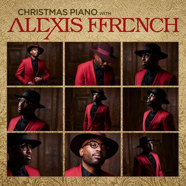 Album cover art for Christmas Piano with Alexis