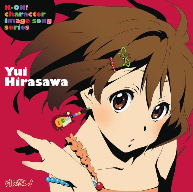 Album cover art for K-ON! character image song series Yui Hirasawa