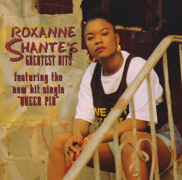 Album cover art for Roxanne Shante's Greatest Hits