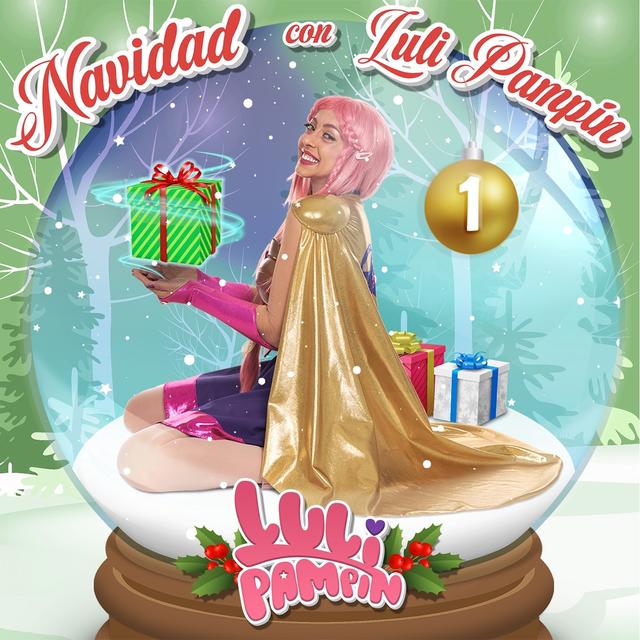 Album cover art for Navidad con Luli Pampín, Vol.1