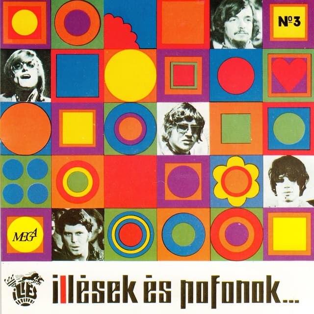 Album cover art for Illések és pofonok
