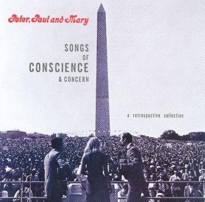 Album cover art for Songs of Conscience And Concern