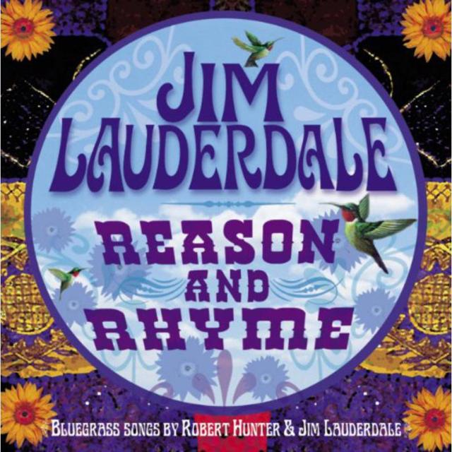Album cover art for Reason and Rhyme: Bluegrass Songs by Robert Hunter & Jim Lauderdale