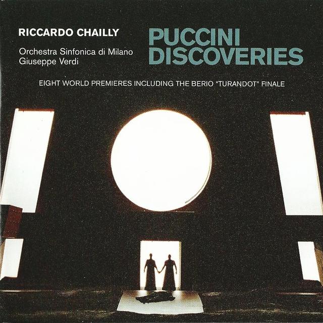 Album cover art for Puccini Discoveries