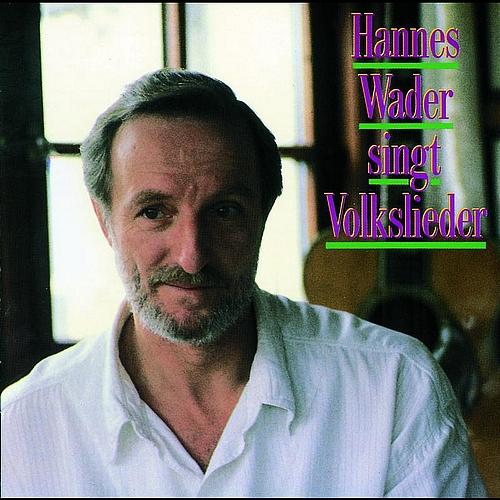 Album cover art for Hannes Wader singt Volkslieder