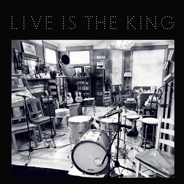 Album cover art for Live Is the King
