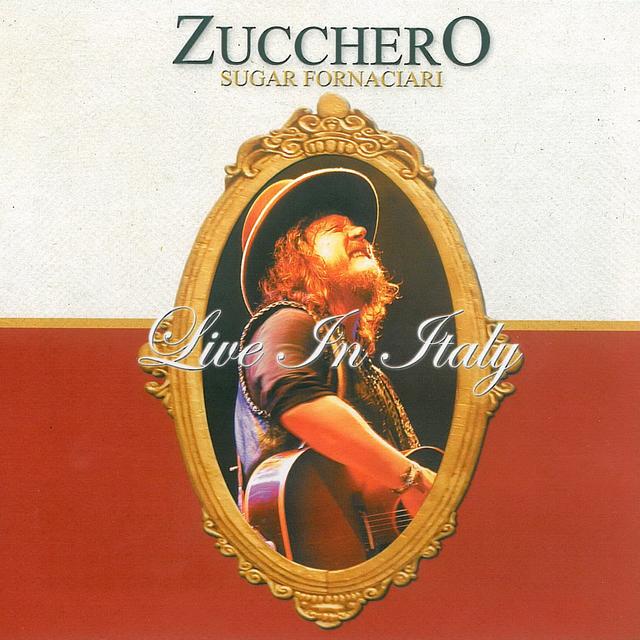 Album cover art for Live in Italy