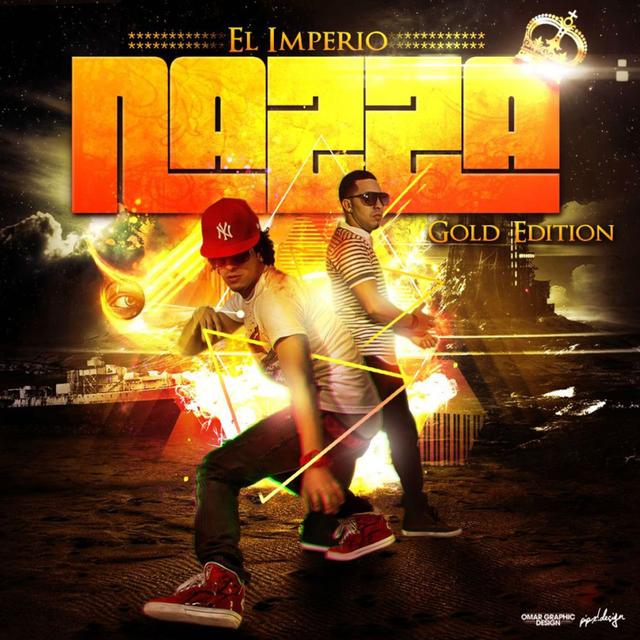Album cover art for El Imperio Nazza (Gold Edition)