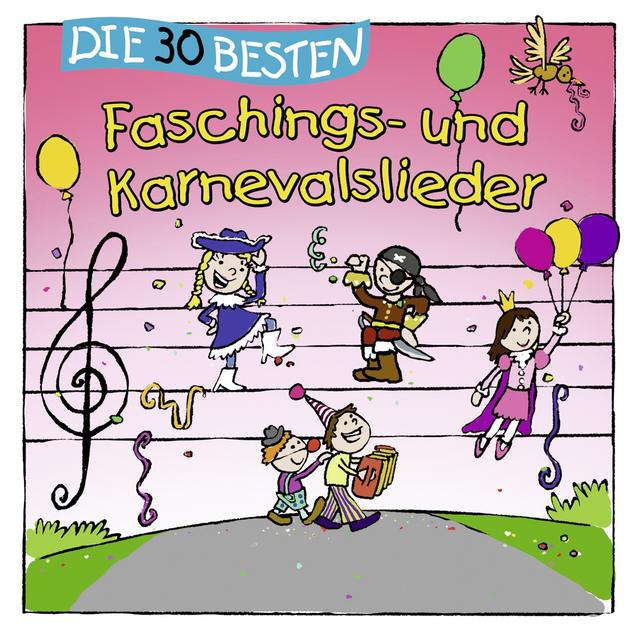 Album cover art for Die 30 Besten Faschings- Und Karnevalslieder