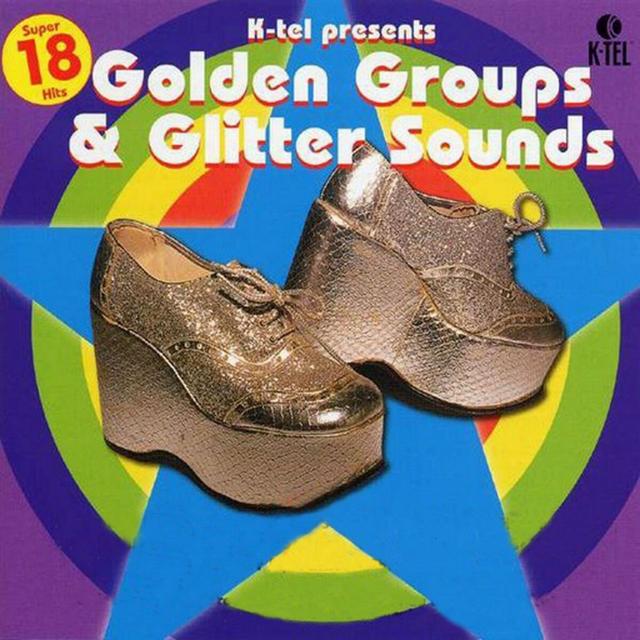Album cover art for Golden Groups & Glitter Sounds