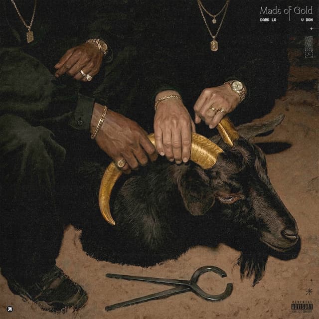Album cover art for MADE OF GOLD