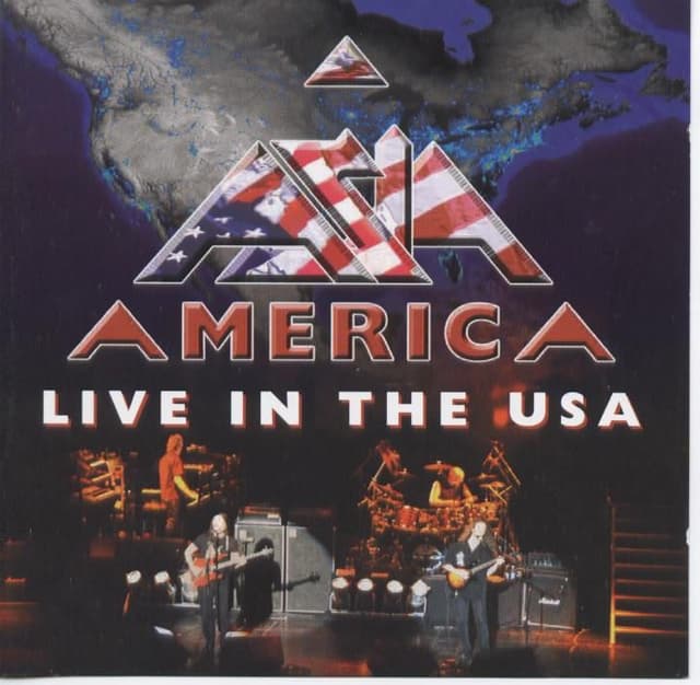 Album cover art for America: Live in the USA