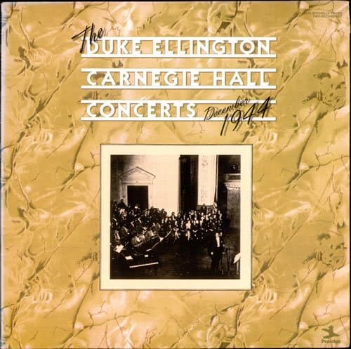 Album cover art for The Duke Ellington Carnegie Hall Concerts, December 1944