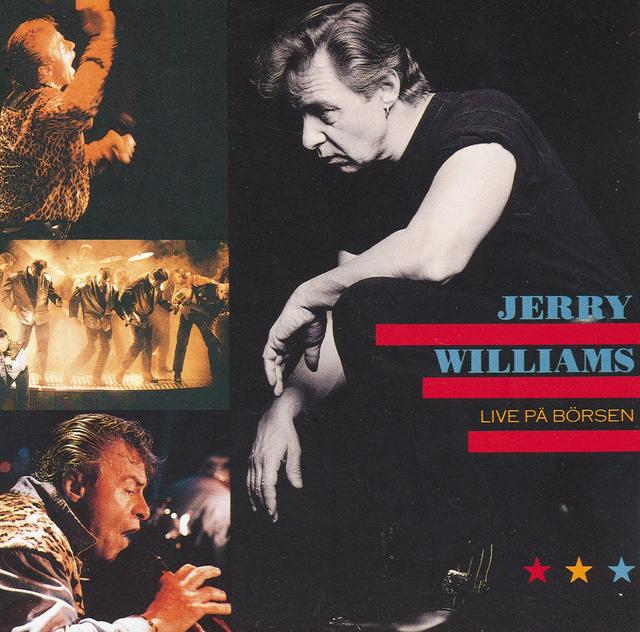 Album cover art for Jerry Williams Live på Börsen
