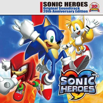 Album cover art for SONIC HEROES Original Soundtrack