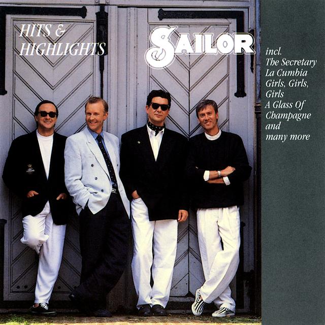 Album cover art for Sailor's Greatest Hits