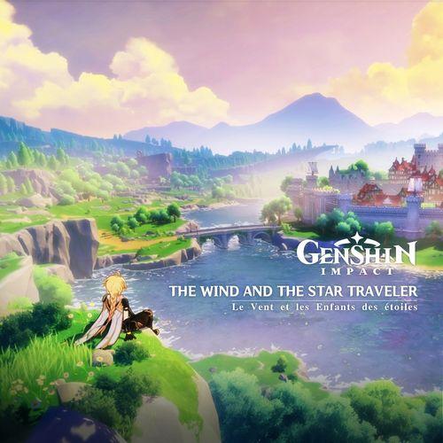Album cover art for Genshin Impact - The Wind and the Star Traveler