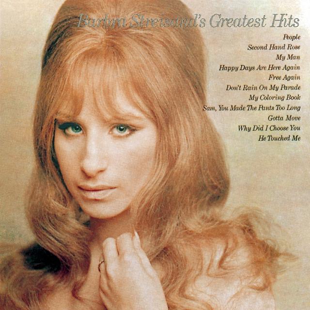 Album cover art for Barbra Streisand's Greatest Hits