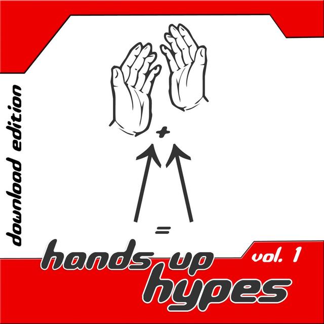 Album cover art for Hands Up Hypes Vol.1