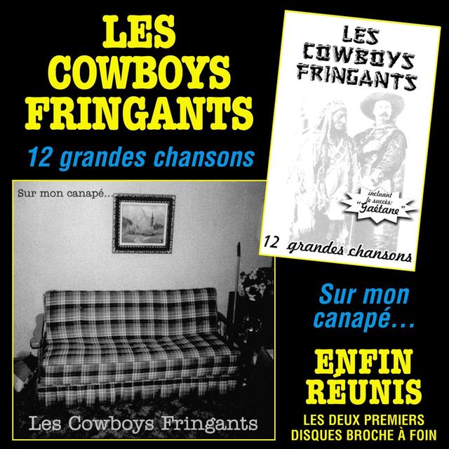Album cover art for Enfin Réunis : 12 Grandes Chansons / Sur Mon Canapé