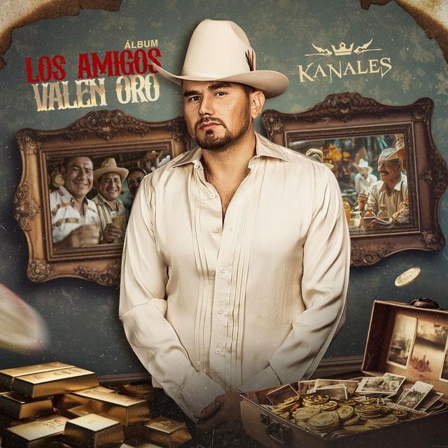 Album cover art for Los Amigos Valen Oro