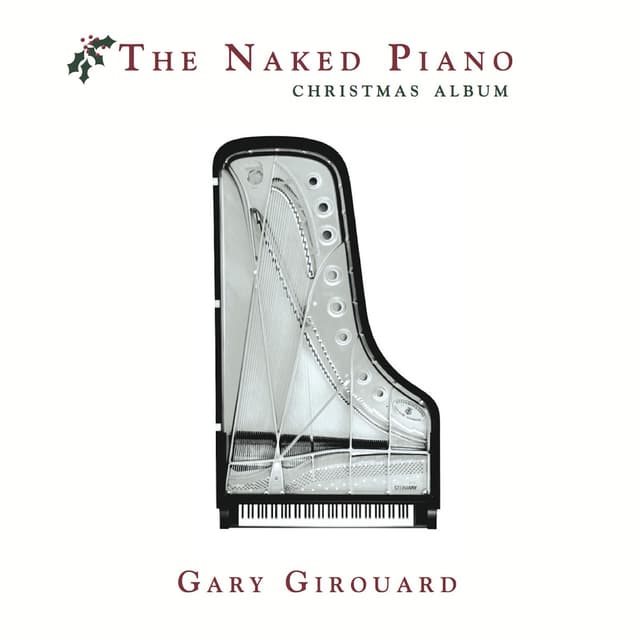 Album cover art for Naked Piano: Christmas