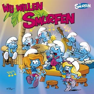 Album cover art for Wij Willen Smurfen