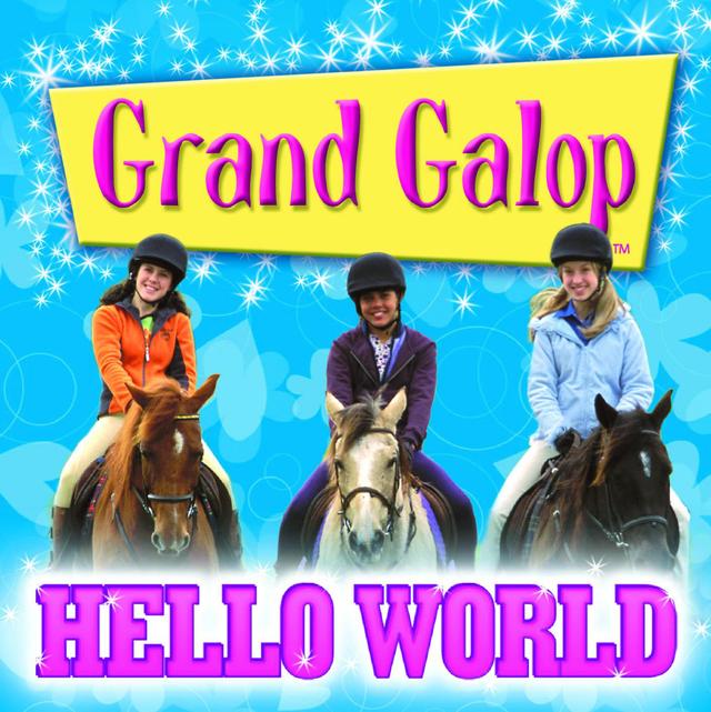 Album cover art for Grand Galop - Hello World