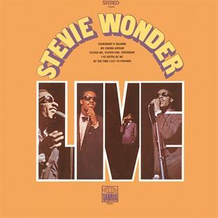 Album cover art for Stevie Wonder Live