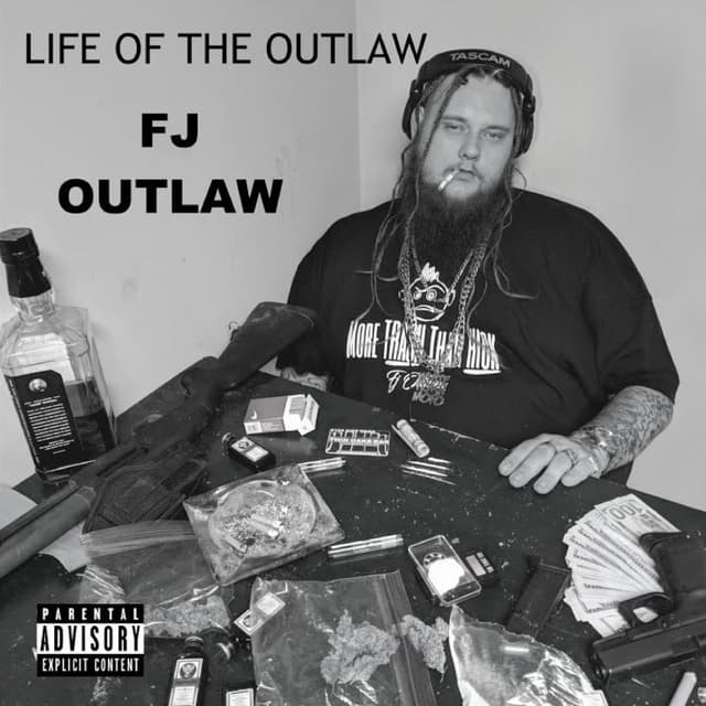 Album cover art for Life of the Outlaw