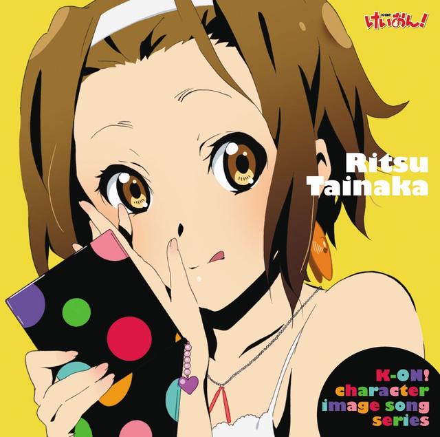 Album cover art for K-ON! character image song series Ritsu Tainaka