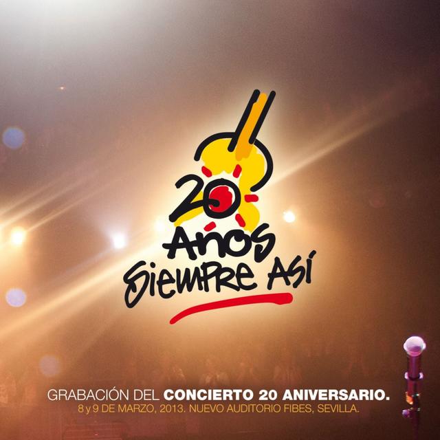 Album cover art for 20 Años Siempre Así
