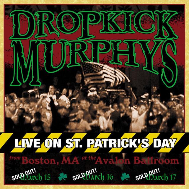 Album cover art for Live on St. Patrick's Day from Boston, MA