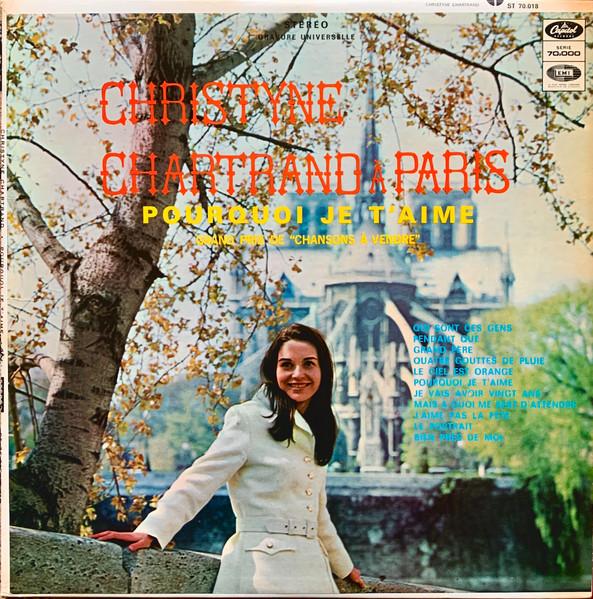 Album cover art for Christyne Chartrand À Paris - Pourquoi Je T'aime