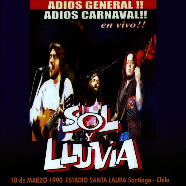 Album cover art for Adiós general! Adiós carnaval!