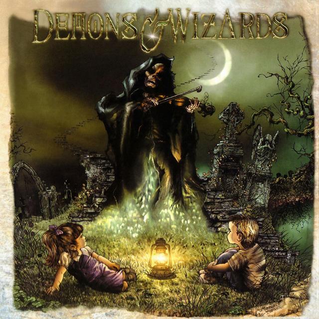 Album cover art for Demons & Wizards
