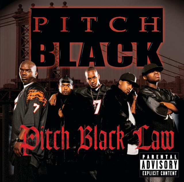 Album cover art for Pitch Black Law
