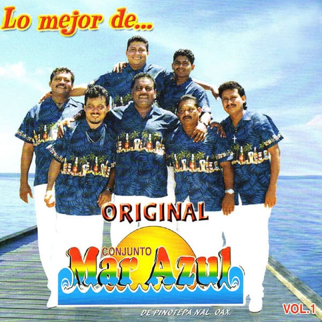 Album cover art for Lo Mejor de Mar Azul, Vol 1.