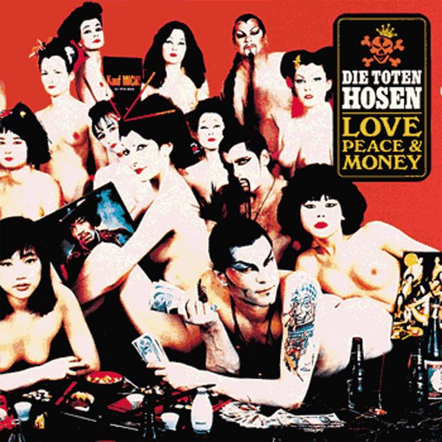 Album cover art for Love, Peace & Money