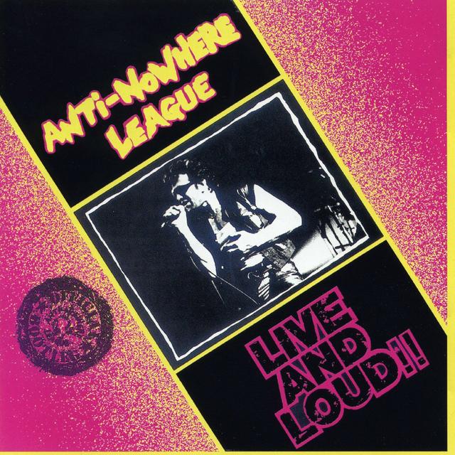 Album cover art for Live And Loud