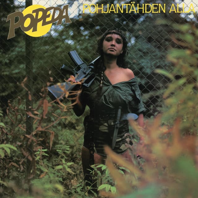 Album cover art for Pohjantähden Alla